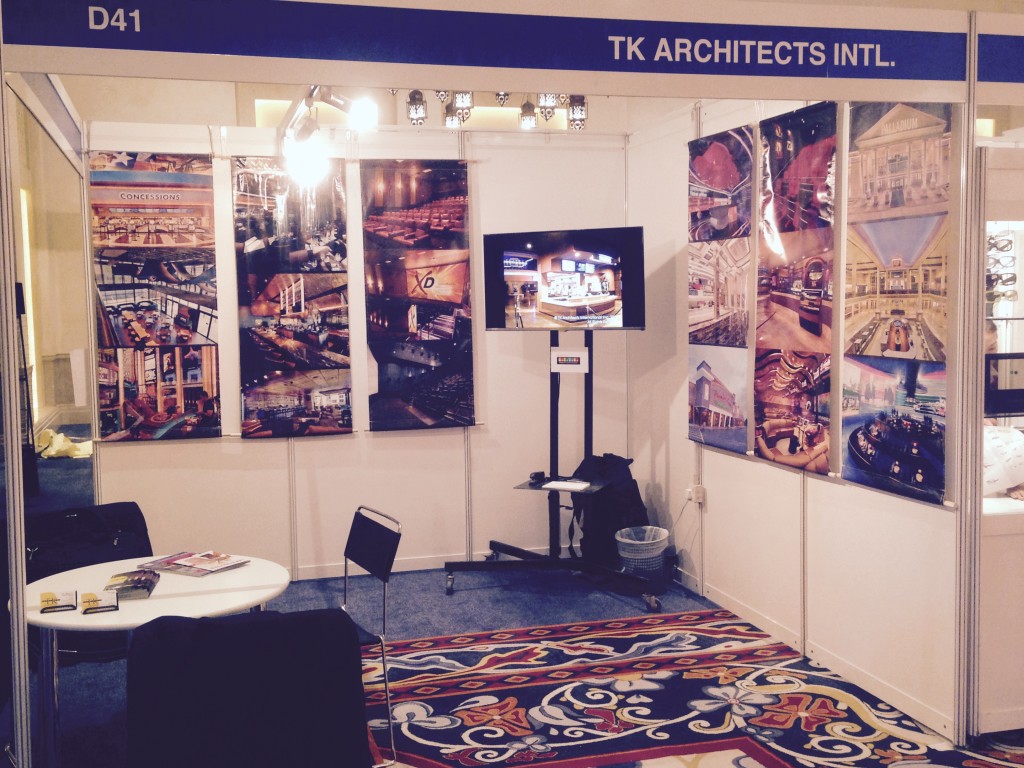 TK Architects Trade Show Booth at the ISBExpo