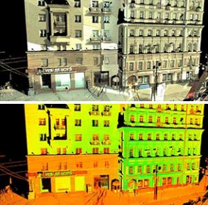 Laser Building Surveying, 3D model example